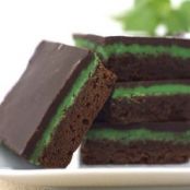French Mint Brownies